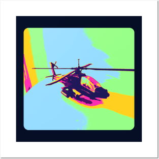 Apache Helicopter Posters and Art